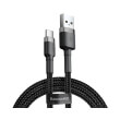 baseus cable cafule type c 2a 2m grey black photo