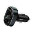 baseus transmitter fm t type s 09 bluetooth mp3 car charger black photo