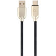 cablexpert cc usb2r amcm 2m premium rubber type c usb charging and data cable 2m black photo