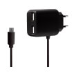 logilink pa0157 usb wall charger 2 1 ports black photo