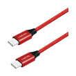 logilink cu0156 usb 20 cable usb c to usb c 1m red photo