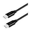 logilink cu0154 usb 20 cable usb c to usb c 1m black photo