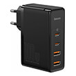 baseus gan2 pro 4 port quick charger 2x usb 2x type c 100w black photo