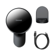 baseus big energy car mount wireless charger black photo