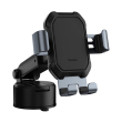 baseus tank gravity car mount holder with suction base tarnish black photo