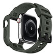 spigen rugged armor pro band for apple watch 4 5 6 se 44 mm green photo