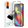 spigen tempered glass glastr slim fc for iphone 14 13 13 pro black photo