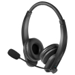 logilink bt0060 bluetooth stereo headset with flexible microphone photo