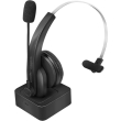 logilink bt0059 bluetooth mono headset with charging stand microphone photo