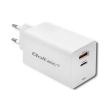 qoltec gan fast 65w charger 5 20v 225 325a usb usb type c pd photo