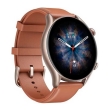 smart watch xiaomi amazfit gtr 3 pro brown leather photo