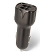 maxlife mxcc 01 car charger 2x usb 24a black microusb cable photo