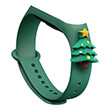 strap xiaomi mi band 3 mi band 4 xmas tree green bulk photo