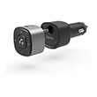hama 14159 receiver for cars with 35 mm plug and usb charger photo