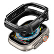 spigen rugged armor black for apple watch ultra 49mm photo