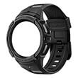 spigen rugged armor pro black for samsung galaxy watch5 pro 45mm photo