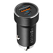 forever cc 06 pd qc car charger 1x usb c 1x usb 20w black photo