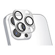 4smarts styleglass camera for apple iphone 14 pro 14 pro max 2pcs set metal silver clear photo