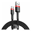 baseus cable cafule type c 2a 2m red black photo