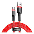 baseus cafule cable usb type c 2a 3m red photo