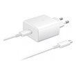 samsung wall charger ta845 45w 1x type c with type c cable white bulk photo