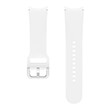 sport band 20mm s m for samsung galaxy watch4 classic watch5 pro white et sfr90sw photo