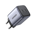 charger gan ugreen cd294 45w dual pd space gray 90573 photo