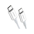 charging cable ugreen us264 type c type c white 2m 60520 3a photo