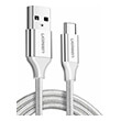 charging cable ugreen us288 type c silver 3m 60409 3a photo