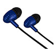 esperanza eh193 earphones with microphone black and blue photo