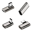 4smarts usb type c otg adapter set 4 pieces photo