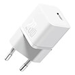 baseus mini wall charger gan5 20w white photo