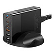 fortistis blitzwolf wall charger 75watt 3x usb 3x type c black photo