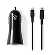 nedis ccpdl20w111bk car charger 167 a 222 a 30a usb c lightning 8 pinloose cable 10m 20w photo