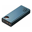 baseus adaman metal digital display quick charge power bank 20000mah 65w blue photo