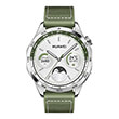 smartwatch huawei watch gt 4 stainless steel 46mm green photo