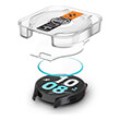 spigen glass tr ez fit 2 pack for samsung galaxy watch6 40mm photo