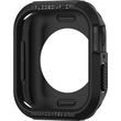 spigen rugged armor black for apple watch 9 8 7 41mm 6 se 5 4 40mm photo