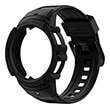 spigen rugged armor pro charcoal gray for samsung galaxy watch5 watch4 40mm photo