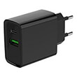 gembird 2 port 20 w usb fast charger black photo