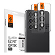 spigen glass tr ez fit optik pro 2 pack black for samsung galaxy s24  photo