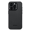 pitaka magez pro 4 600d case black grey twill for iphone 15 pro max photo
