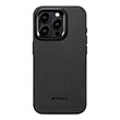 pitaka magez pro 4 600d case black grey twill for iphone 15 pro photo