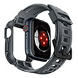 spigen rugged armor pro dark gray for apple watch 45mm 44mm photo