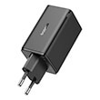 baseus gan6 pro fast charger 65w 2x usb 2x type c clusterblack 1m 100w cable photo