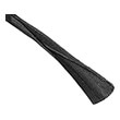 hama 220995 flexible fabric cable conduit universal 20 40 mm 18 m black photo