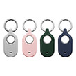 4smarts silicone case set for samsung galaxy smarttag2 white pink green blue photo