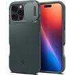 spigen optik armor magsafe abyss green for iphone 16 pro max photo