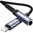 bwoo adapter bz48 aux 35mm to lightning black photo