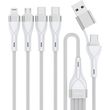 4smarts usb type c type a multi charging cable 4 in 2 12m white photo